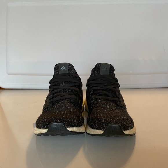 🔴Adidas Ultraboost 4.0 Black White Speckle Men Size 7 - Picture 3 of 9